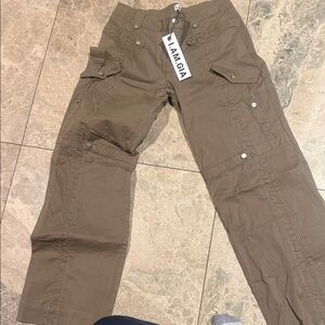 I.AM.GIA Khaki Cargo Pants